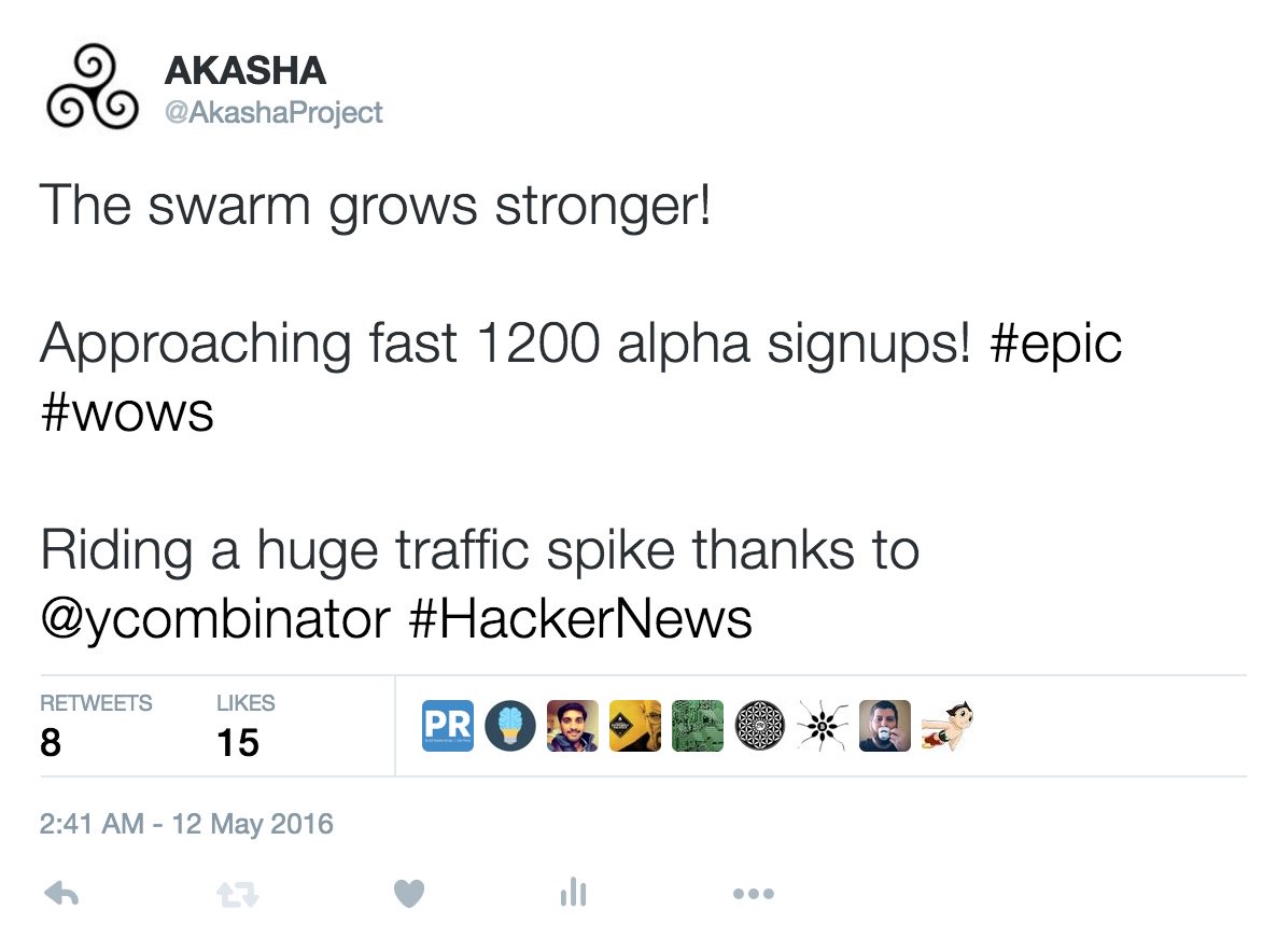 Hackernews Tweet